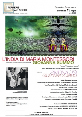 L'INDIA DI MARIA MONTESSORI - www.progettiperlascena.org