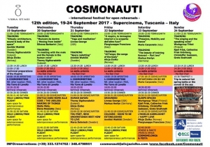 Cosmonauti 2017 - www.progettiperlascena.org