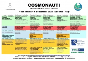 COSMONAUTI 2020 - www.progettiperlascena.org